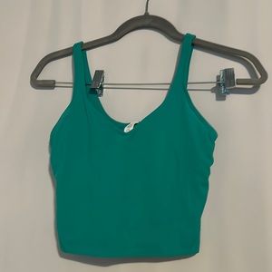 lulu lemon green align tank